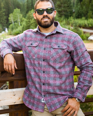 Classic Fit Flannel Shirt by MuskOx