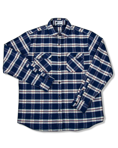 Grand Flannel, Navy Plaid