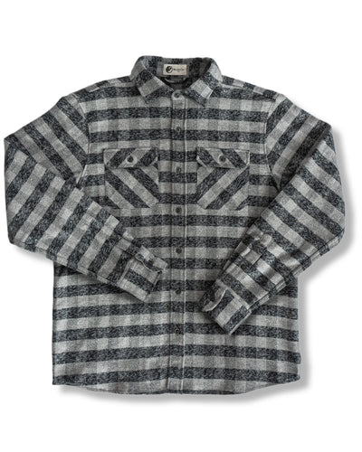 Grand Flannel, Charcoal Gingham