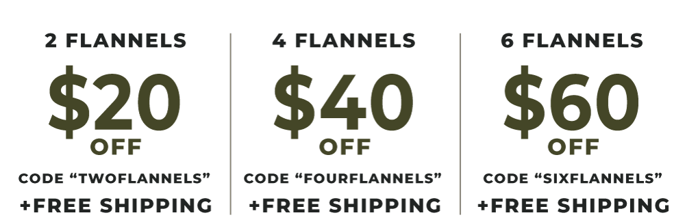 MuskOx Flannels Promotion