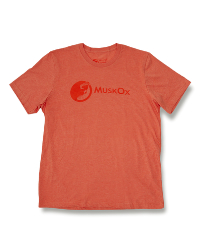 MuskOx Apparel Tee Shirt Orange