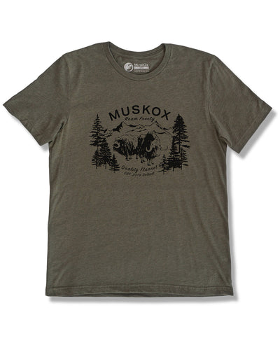 MuskOx Parks Tee, Ringspun Cotton Tee