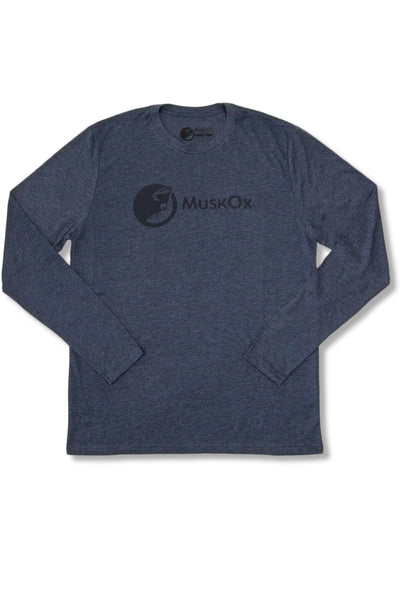 MuskOx Outdoor Apparel Navy Heather Long Sleeve