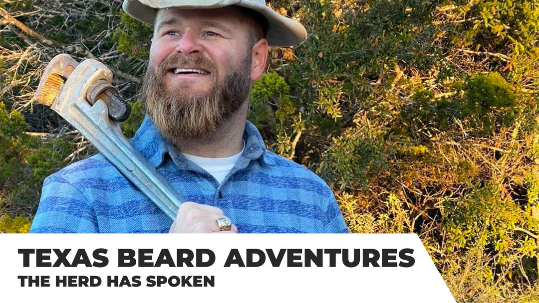 Brad Harrell aka Texas Beard Adventures Joins The Herd Has Spoken Podcast