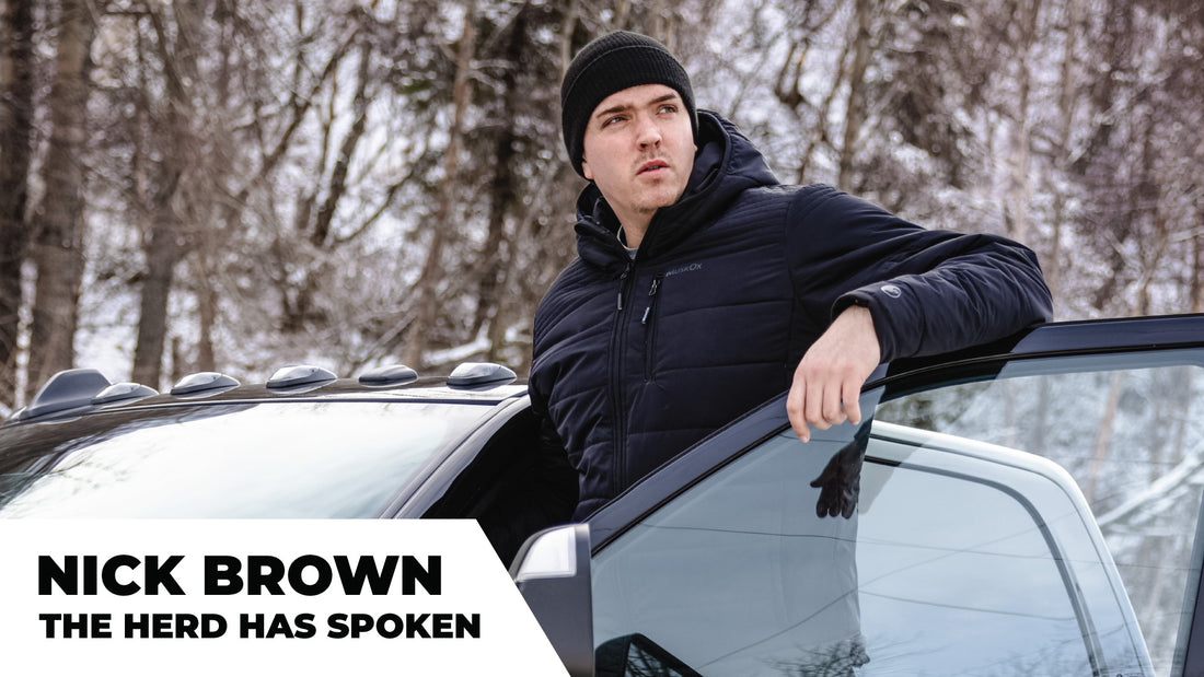 MuskOx Podcast, The Herd Has Spoken with Wildlife Photographer & Air Force Munitions Technician, Nick Brown