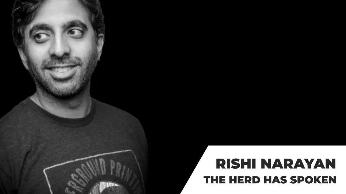 Rishi Narayan, Founder of Underground Printing, Joins The Herd Has Spoken Podcast. Episode 8