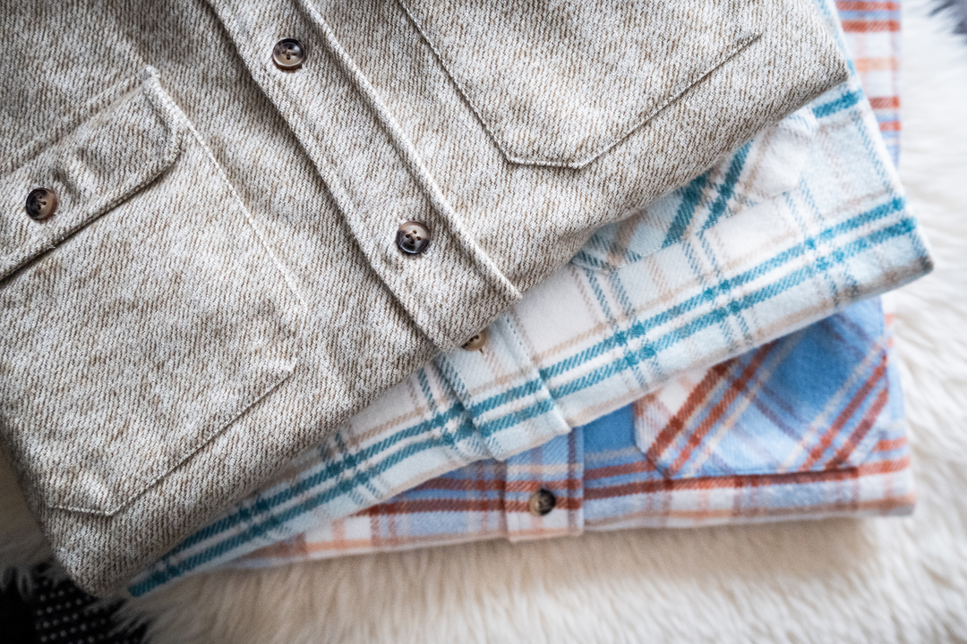 MuskOx Flannels, Stack of Grand Flannels