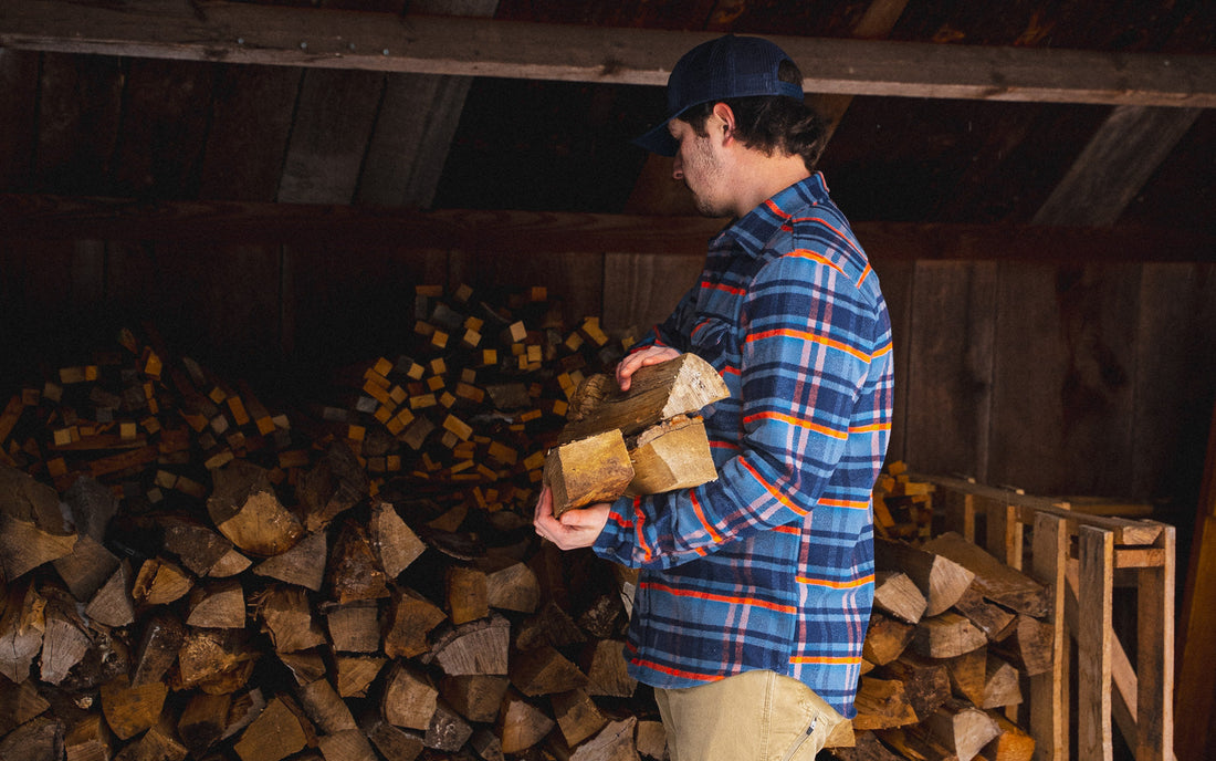 MuskOx Field Grand Flannel in Lagoon