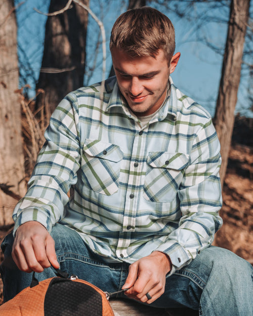 The Three Seasons Flannel by MuskOx, Lightweight 100% Cotton Flannel