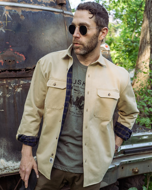 Lined Yukon Flannel Shirt Jacket by MuskOx