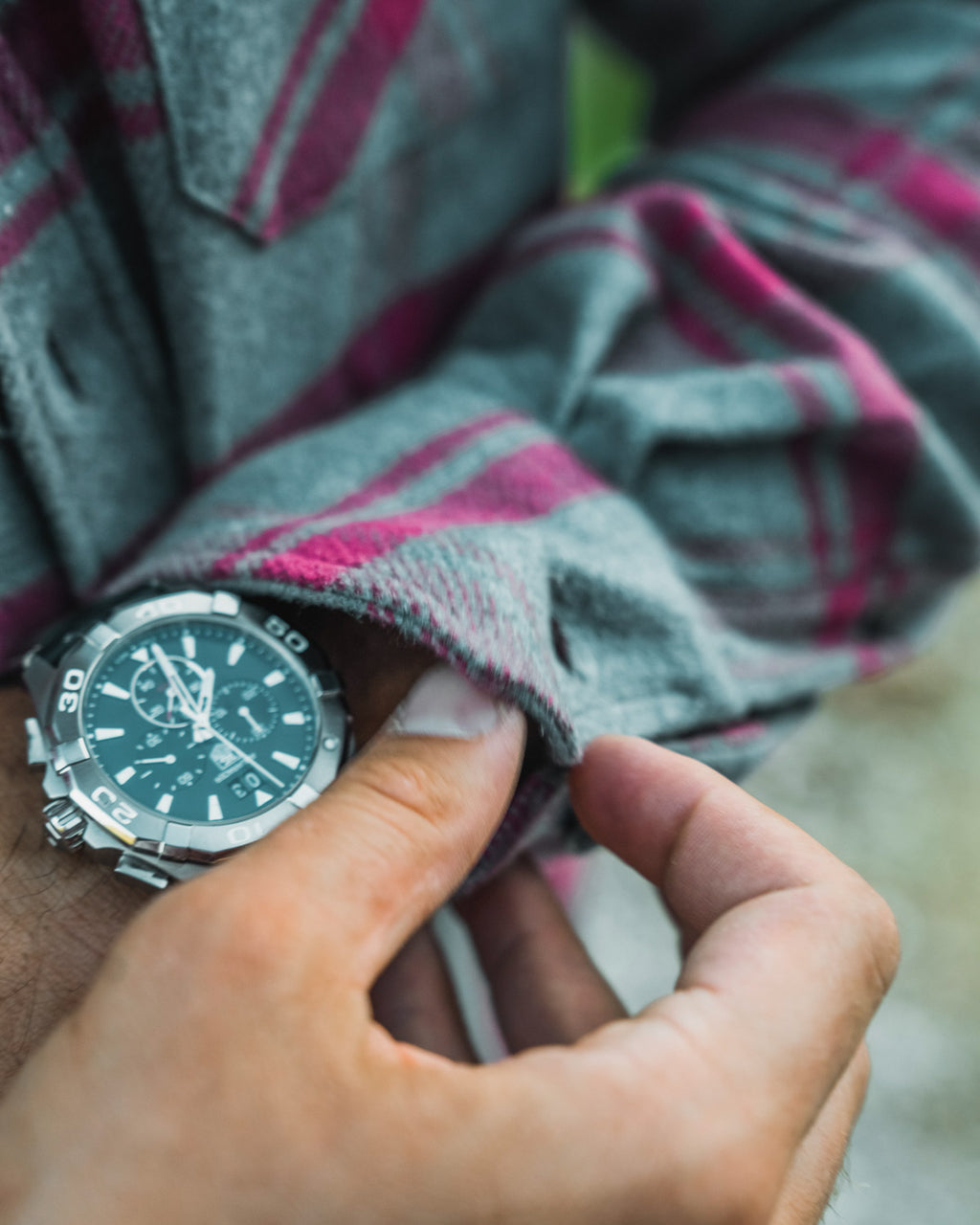 Field Grand Flannel in Huntsman Plaid