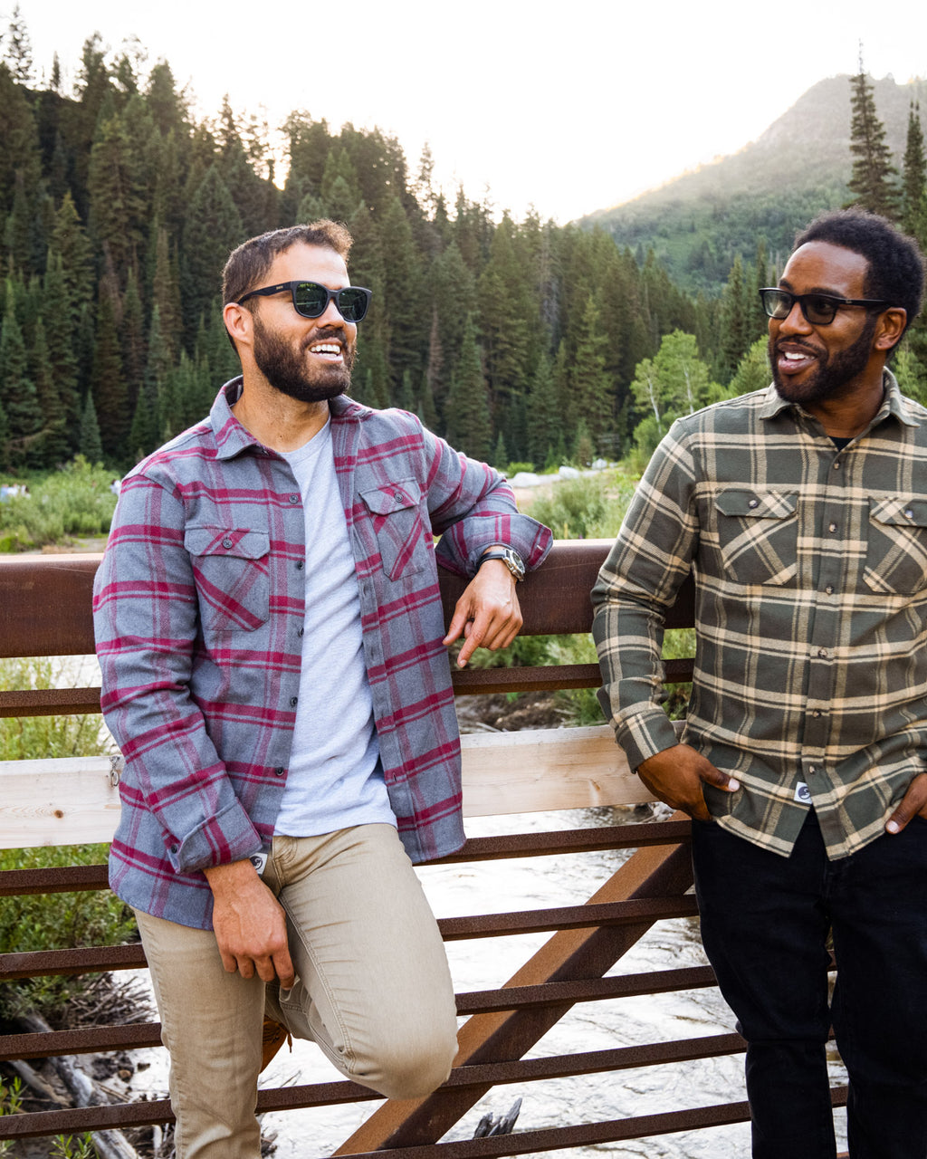 Field Grand Flannel in Huntsman Plaid