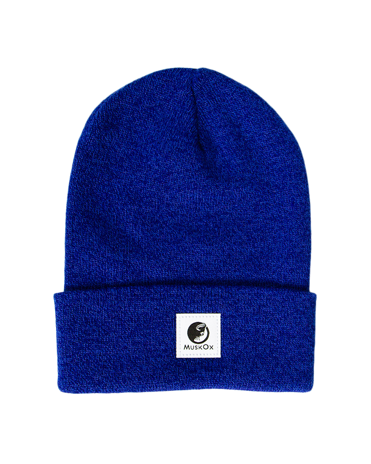 MuskOx Backslope Knit Beanie in Royal Blue