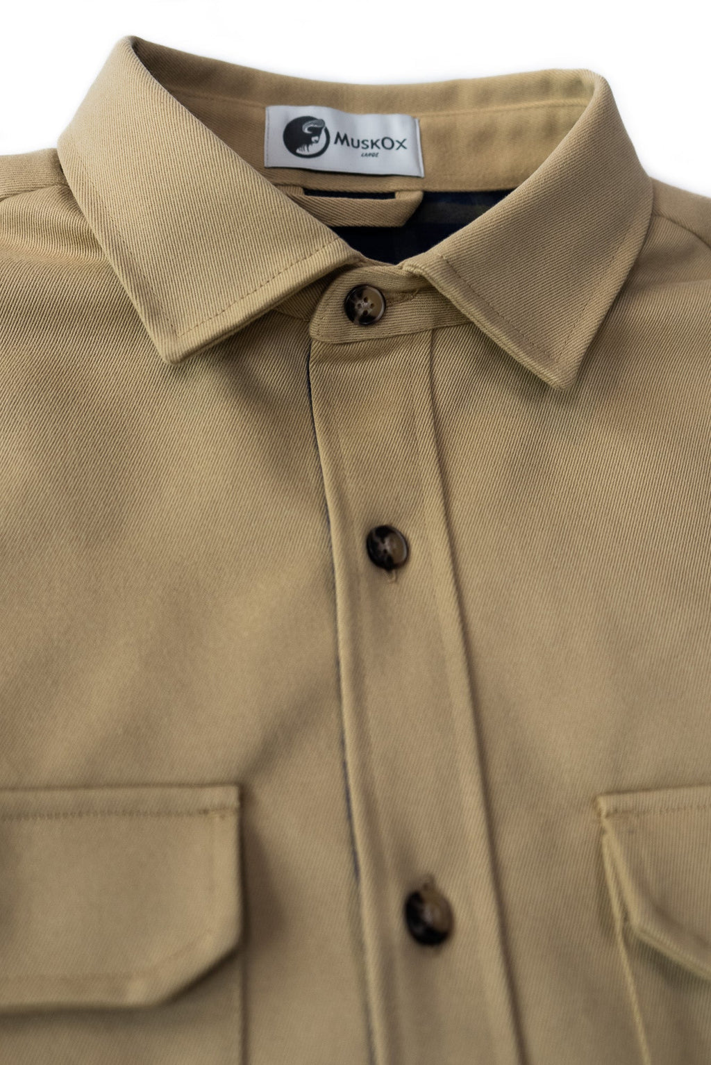 Lined Yukon Flannel Jacket for Men in Tan