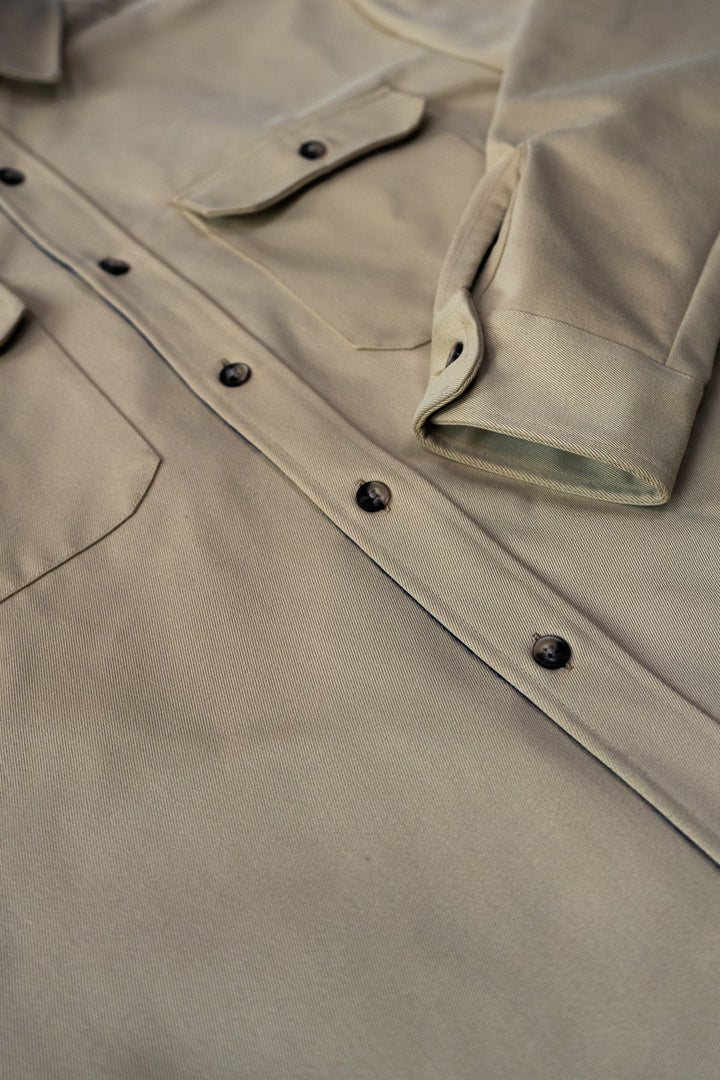 Lined Yukon Flannel Jacket for Men in Tan