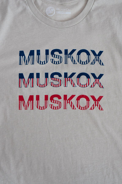 MuskOx Front Runner Tee, Ringspun Soft Cotton Tee