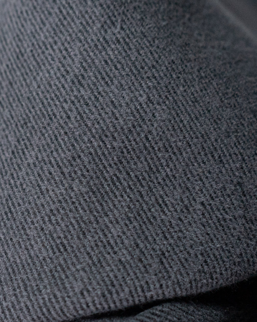 Grand Flannel in Charcoal, 100% Cotton Flannel Shirt for Men