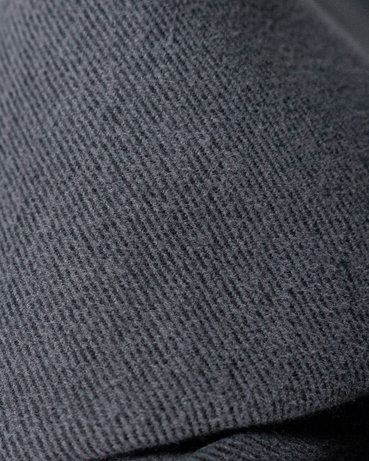 Grand Flannel in Charcoal, 100% Cotton Flannel Shirt for Men