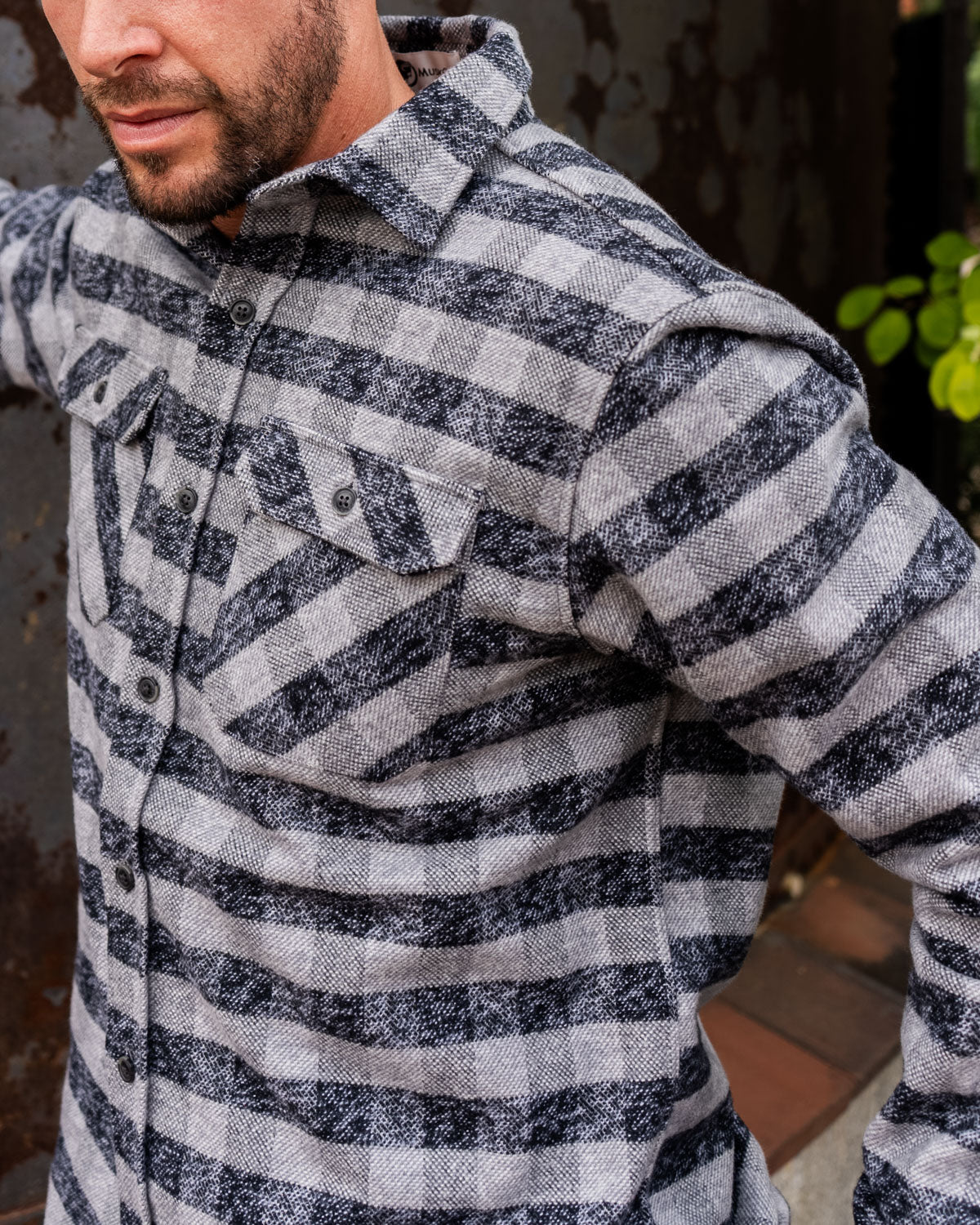 Soft Flannel Shirt for Men in 100% Cotton, The Grand Flannel in