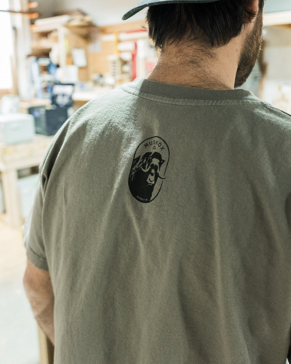 100% American Made Tee with Cotton Grown in Texas, 100% Cotton Tee for Men