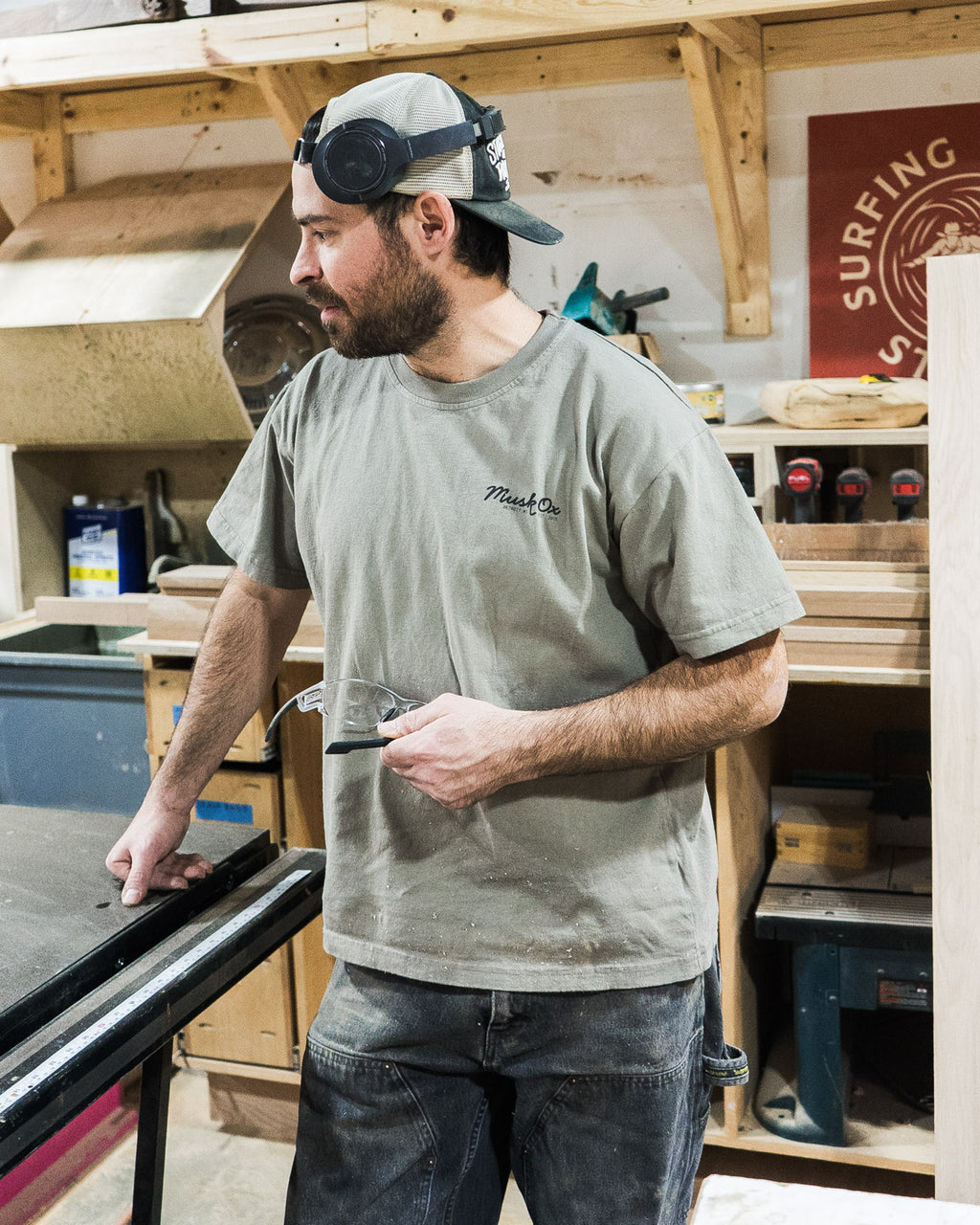 100% American Made Tee with Cotton Grown in Texas, 100% Cotton Tee for Men