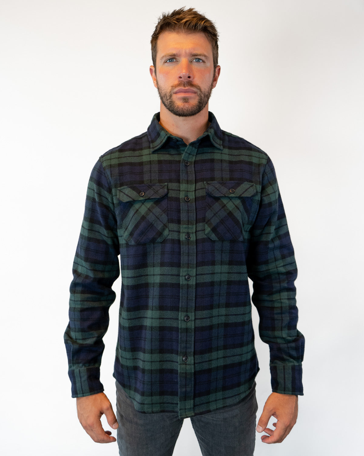 Field Grand Flannel, Blackwatch - M / Blackwatch Field Grand Flannel, Blackwatch - M / Blackwatch