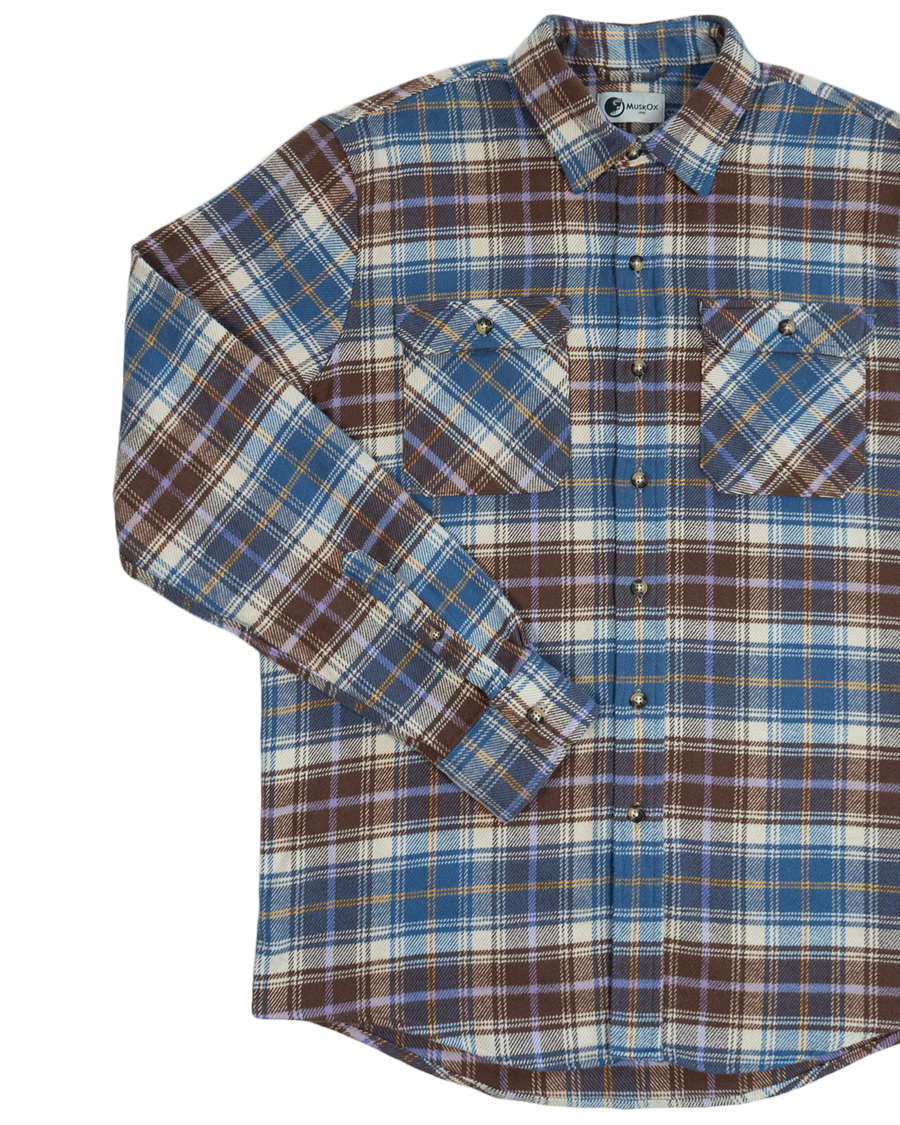 Field Grand Flannel, Chestnut