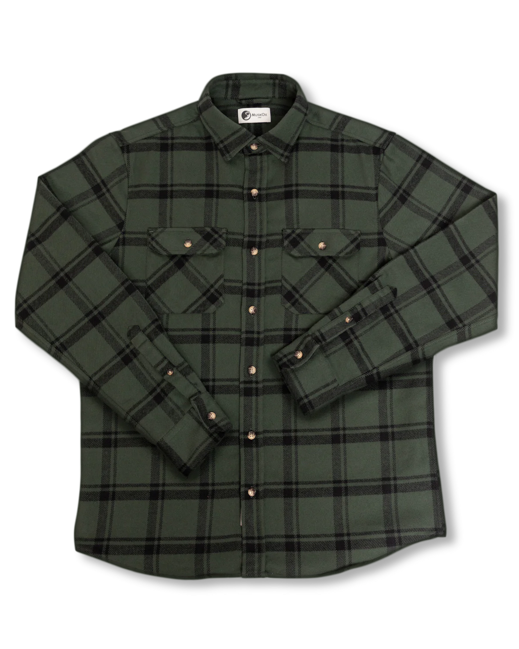 Field Grand Flannel, Dark Green
