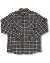 Soft Flannel Shirt for Men, 100% Cotton Flannel in Flint Windowpane