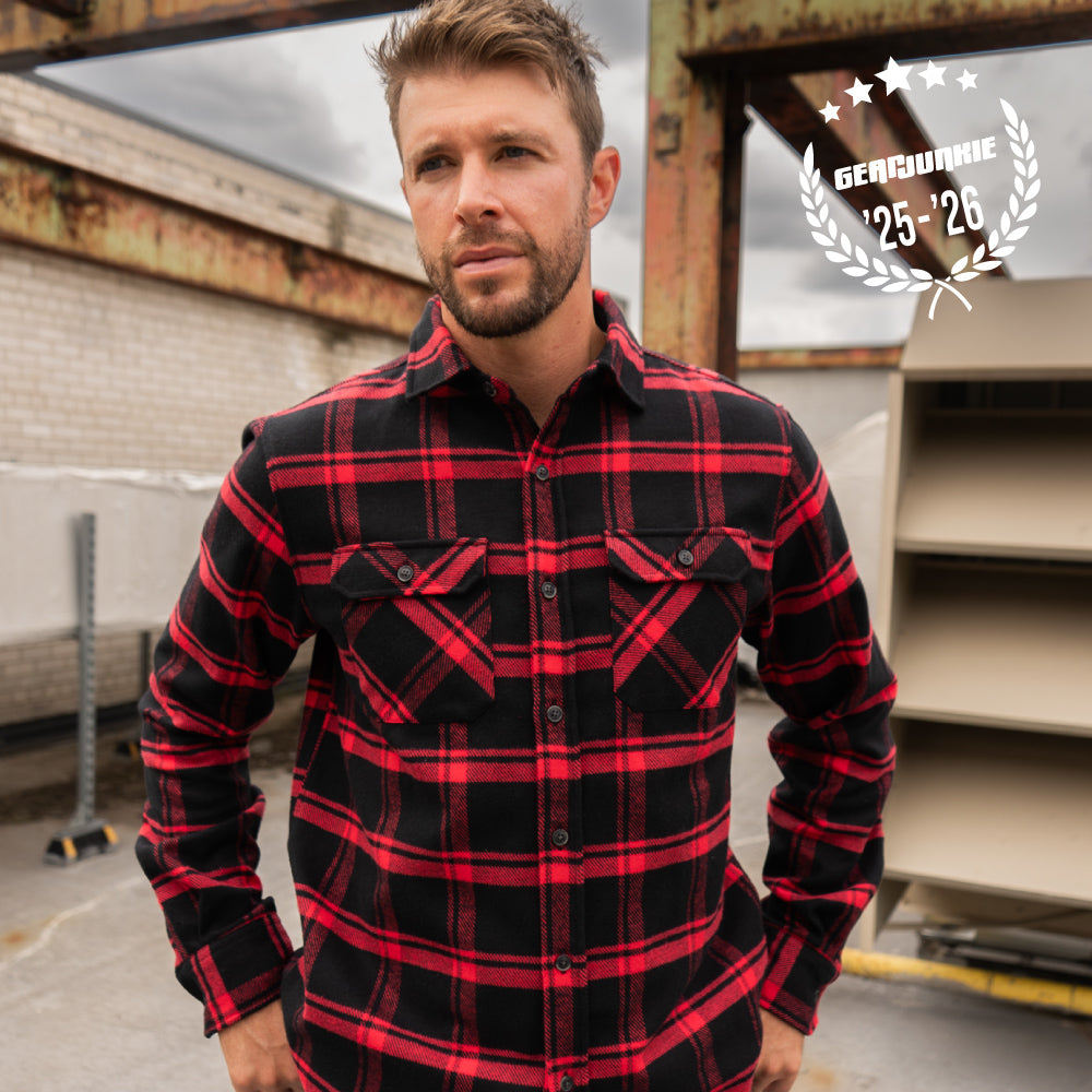 Field Grand Flannel in Huntsman Plaid