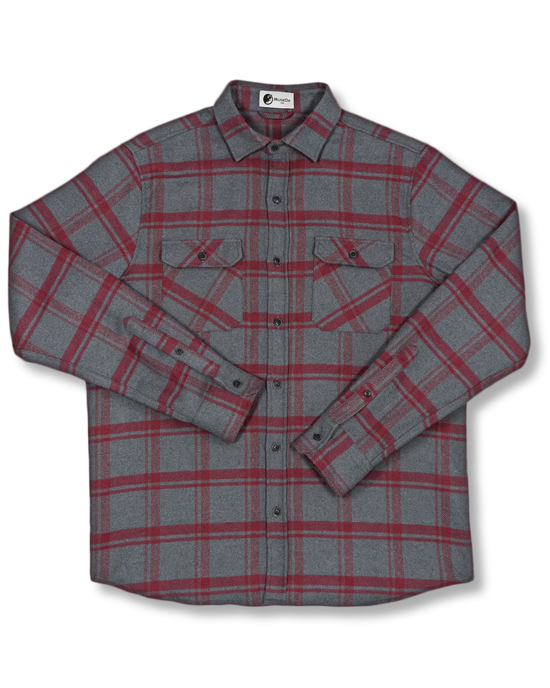 Field Grand Flannel in Huntsman Plaid