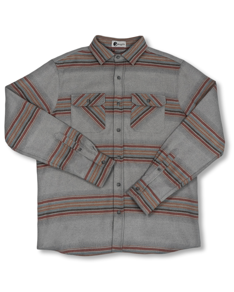 Field Grand Flannel Shirt in Sandstone