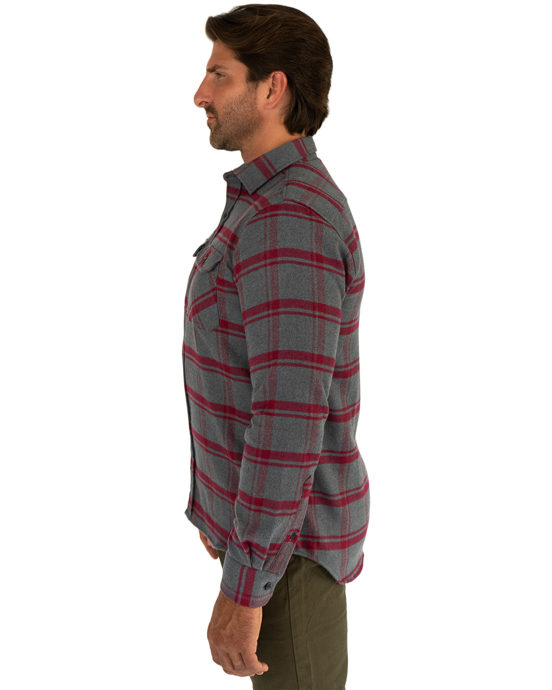 Field Grand Flannel in Huntsman Plaid