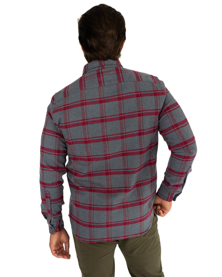 Field Grand Flannel in Huntsman Plaid