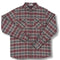 Field Grand Flannel Shirt for Men in Sedona Red Plaid
