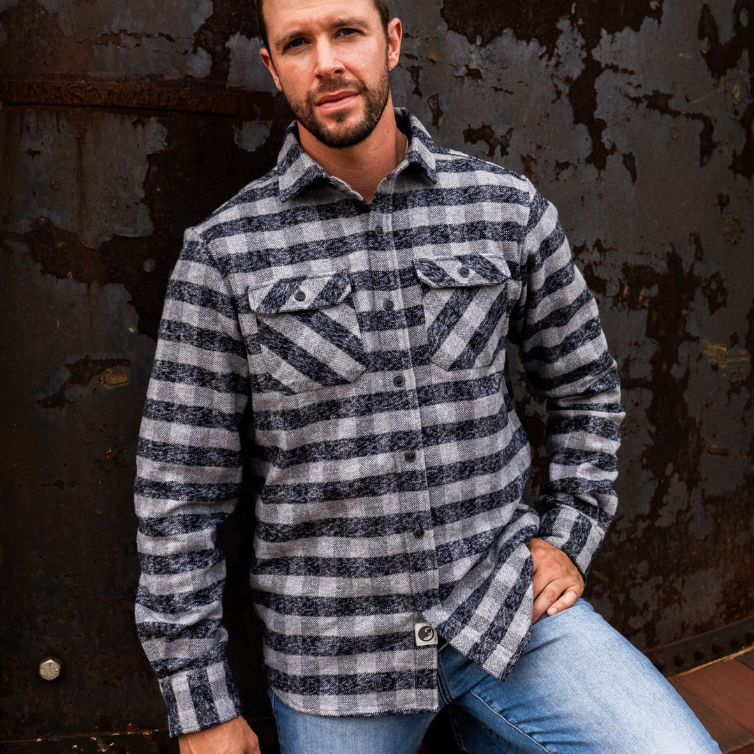 Man in MuskOx Grand Flannel