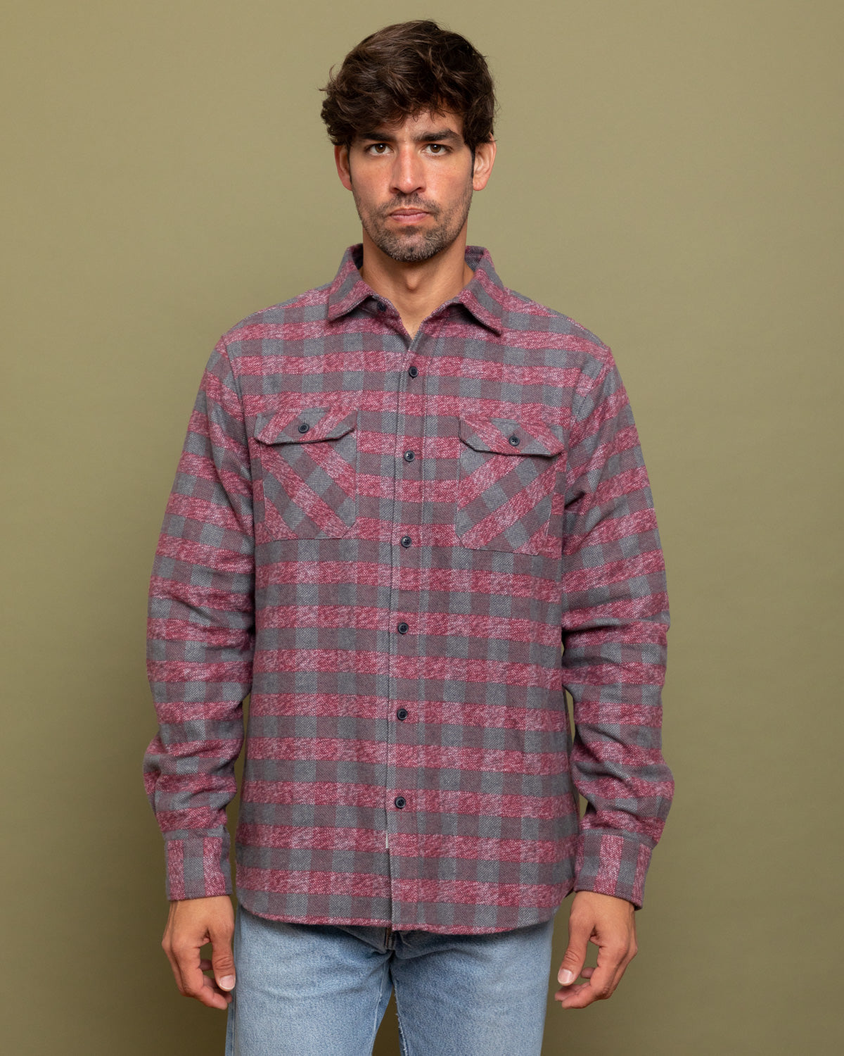 Soft Flannel Shirt for Men in 100% Cotton, The Grand Flannel