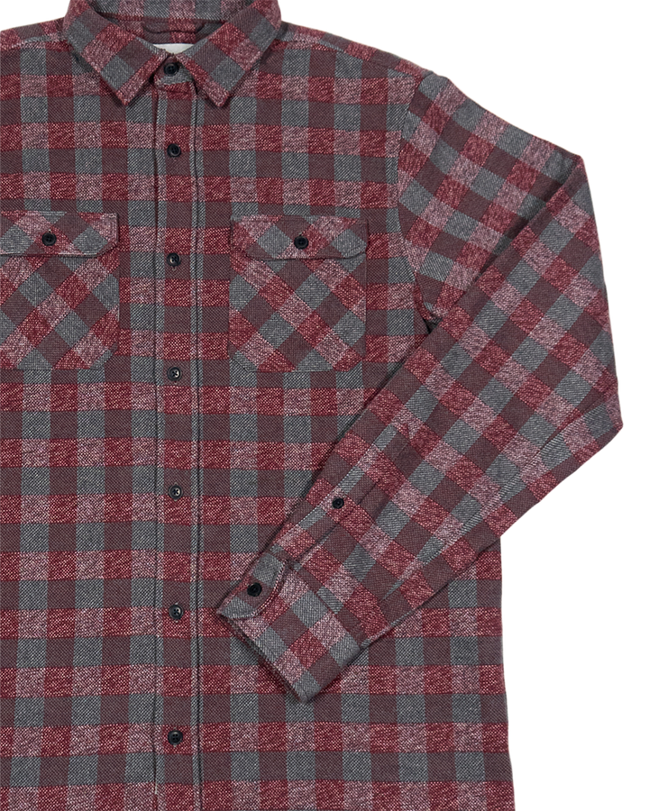Grand Flannel, Cotton Flannel in Burgundy