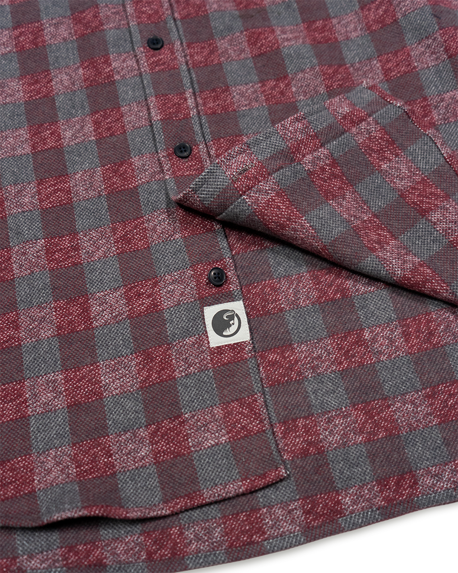 Grand Flannel, Burgundy