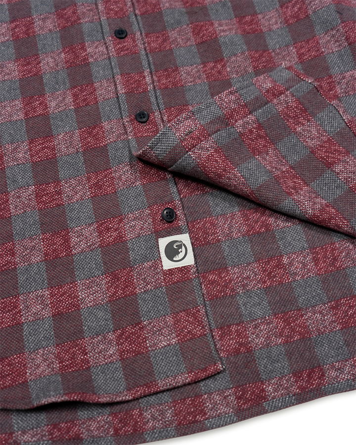 Grand Flannel, Burgundy