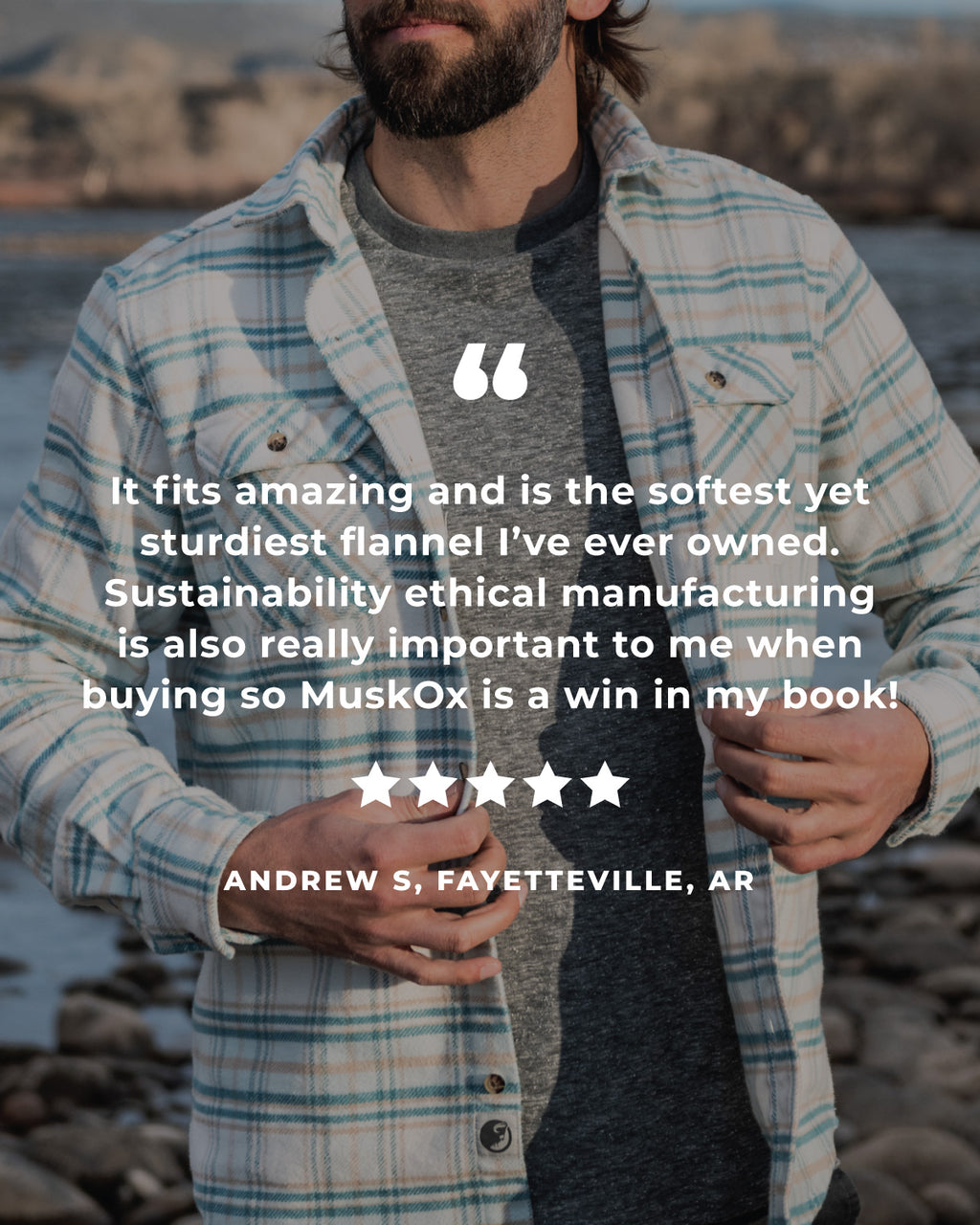 Grand Flannel Coastline Plaid 5 star customer review