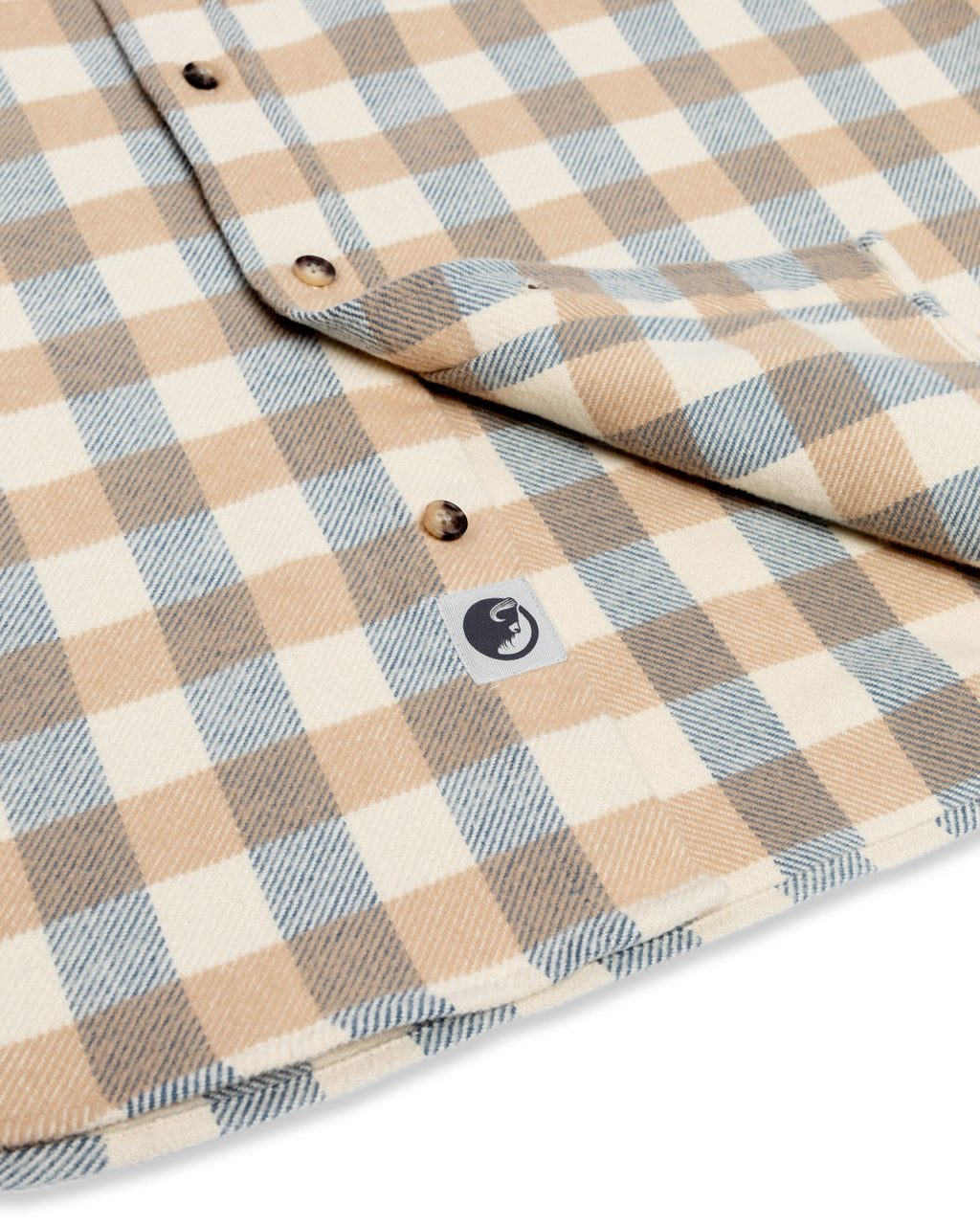 The Grand Flannel in Ecru By MuskOx.