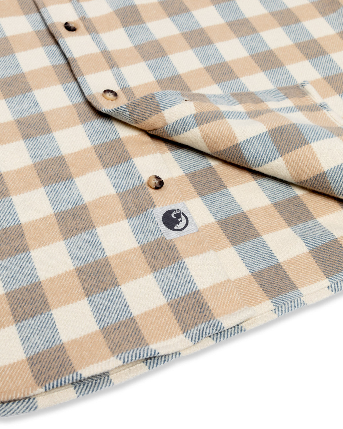 The Grand Flannel in Ecru By MuskOx.