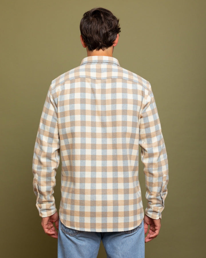 The Grand Flannel in Ecru By MuskOx.