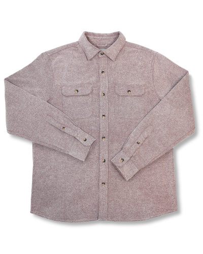Grand Flannel in Maroon Solid Molene