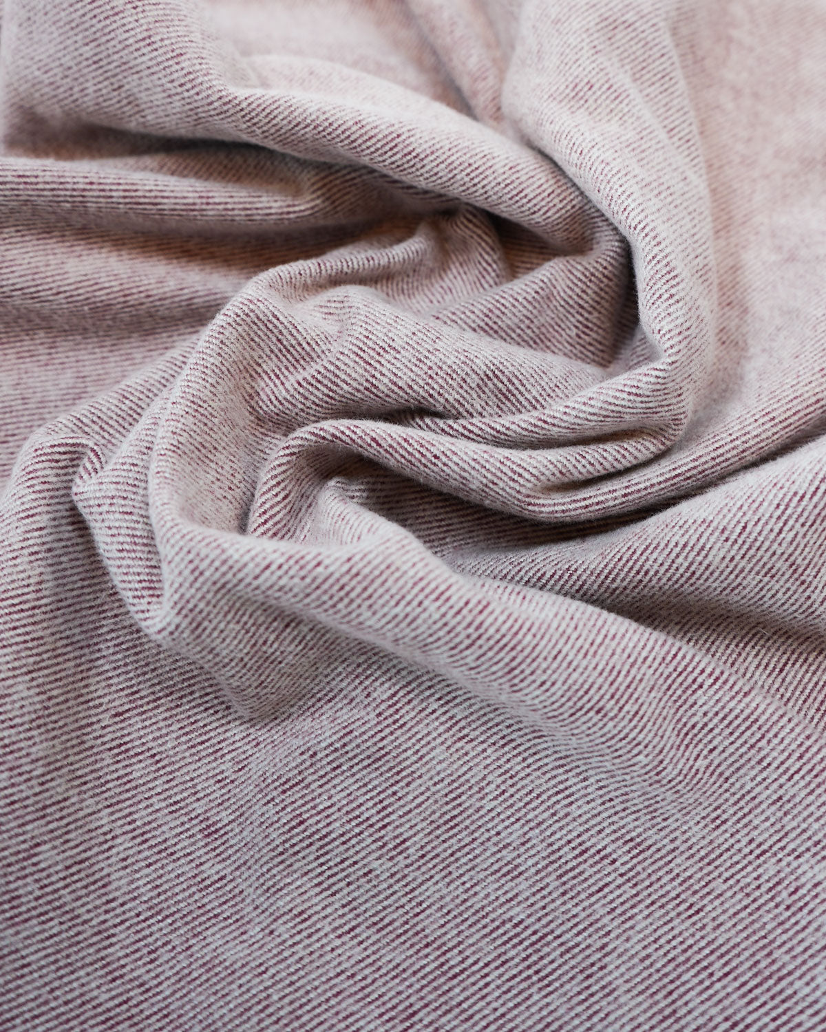 Grand Flannel in Maroon Solid Molene