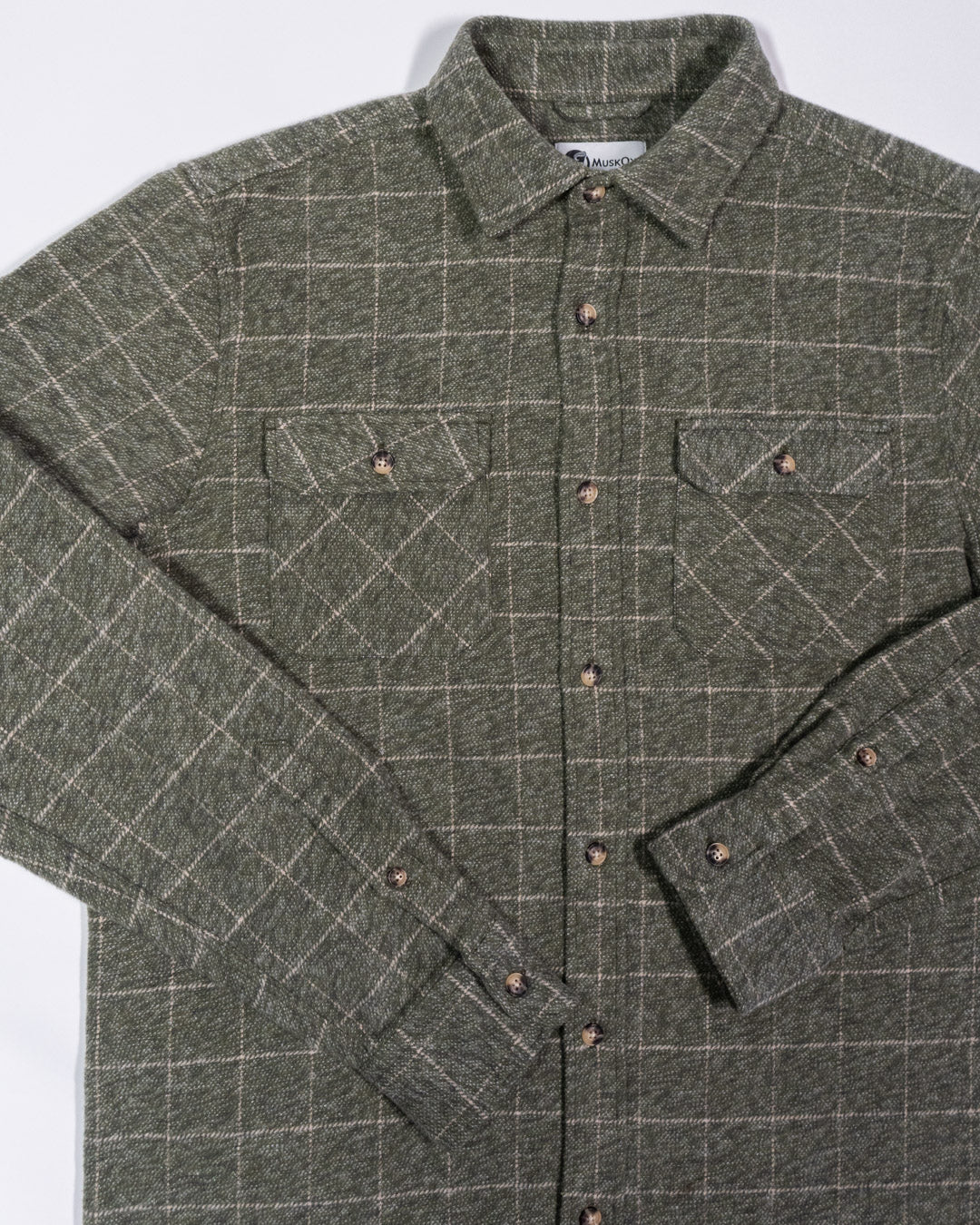 Soft Flannel Shirt for Men in 100% Cotton, The Grand Flannel in