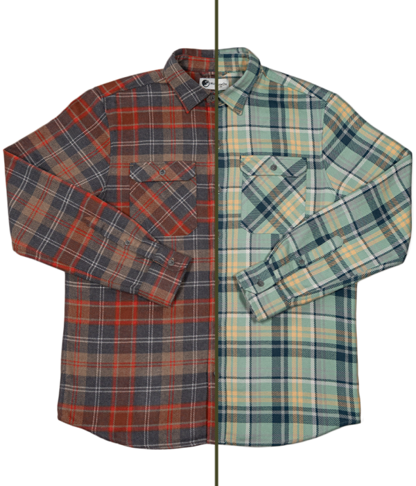 Grand Flannel and Naked Grand Flannel Comparison