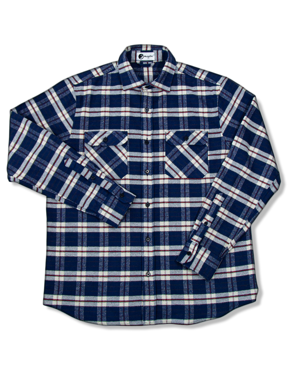 Grand Flannel, Navy Plaid