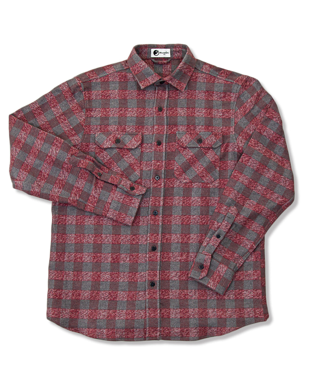 The Grand Flannel, Heavyweight Cotton Flannel Shirt for Men by